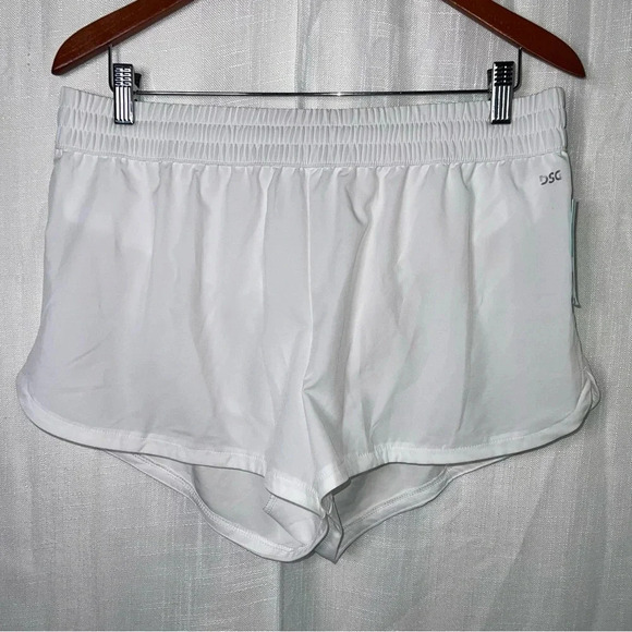 DSG Mid‎ Rise Stride Run Performance Gym Shorts Size Large - Picture 1 of 7